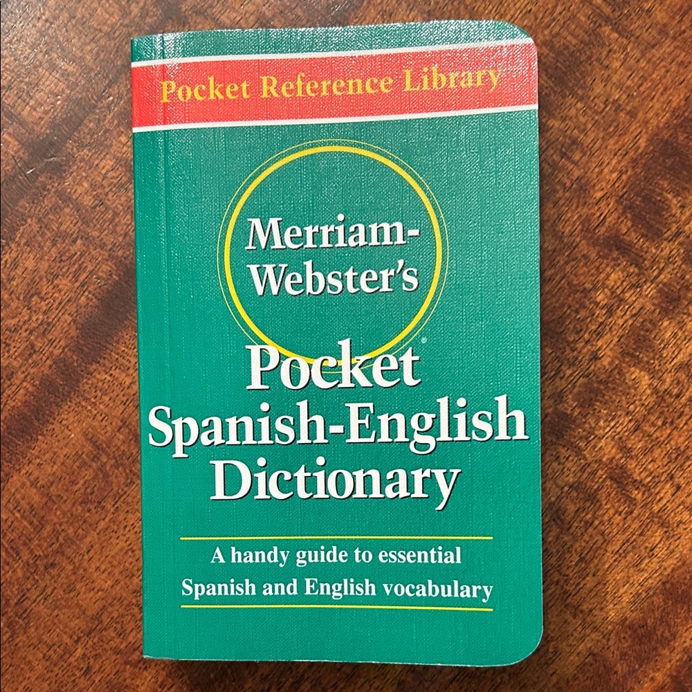 Merriam-Webster pocket Spanish – English dictionary